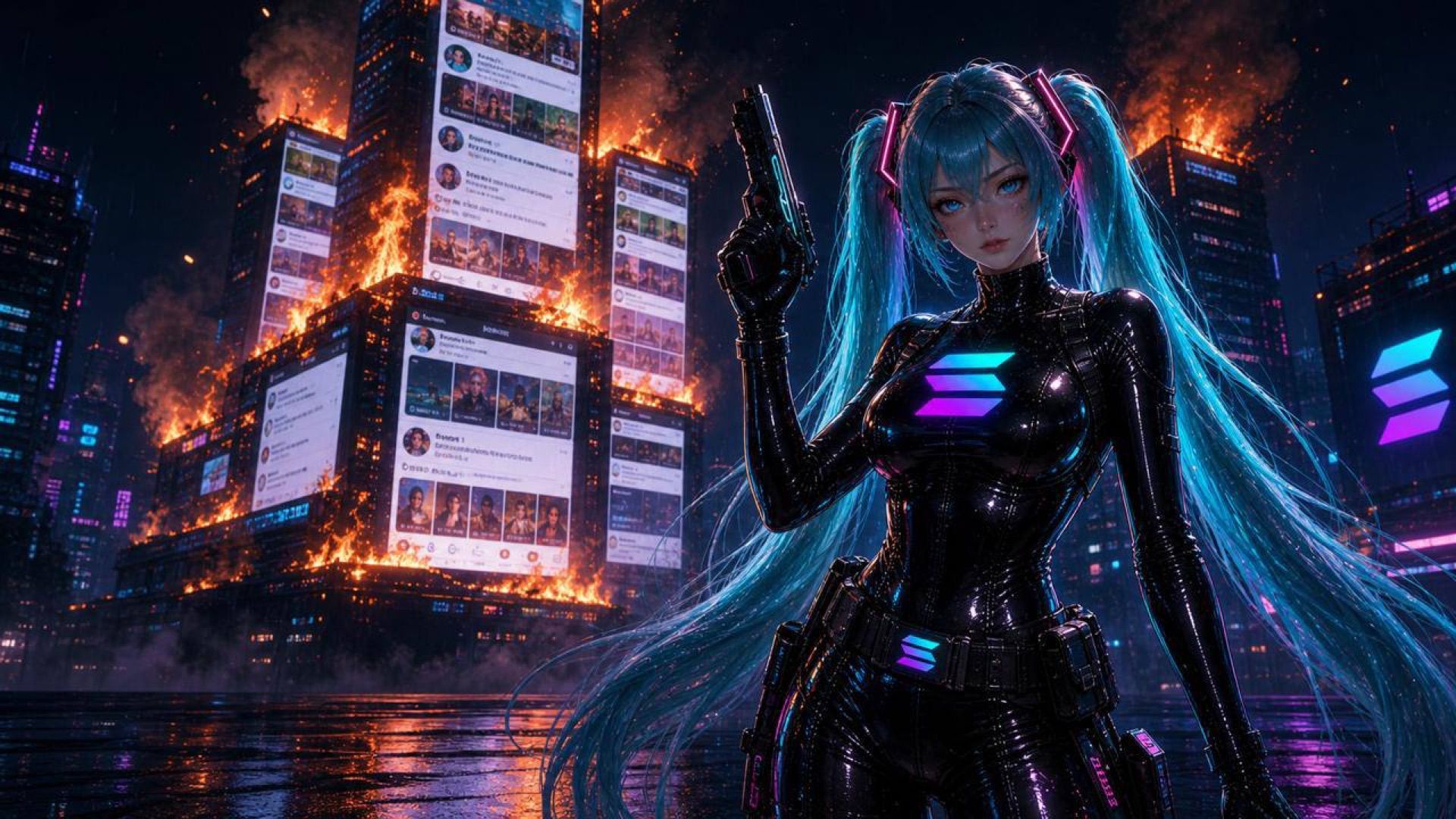 the timeline ablaze