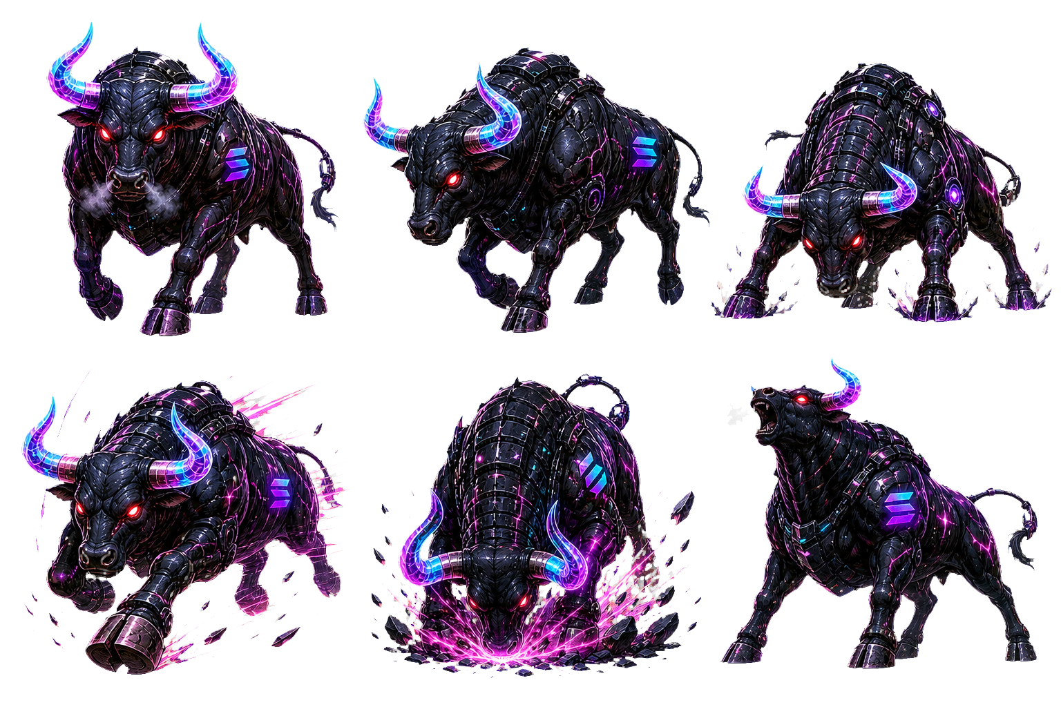 BLACK BULL — the stampede itself